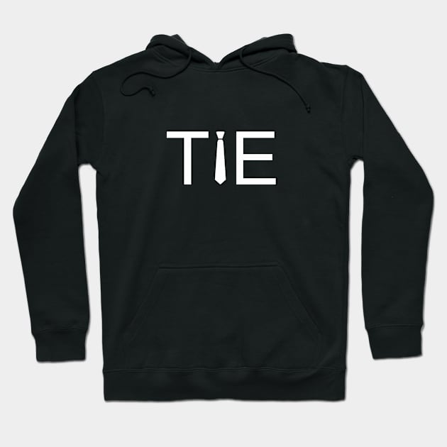 Tie Wordmark Hoodie by vectorclothes